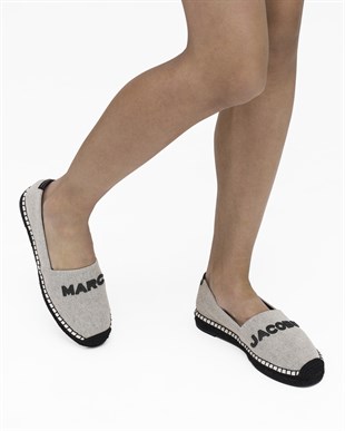 Siyah Deri Espadril