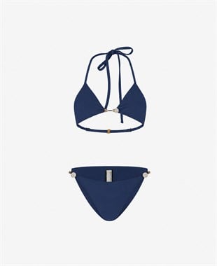 Billy Lacivert Bikini Set