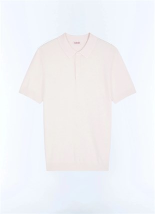 Ekru Polo Yaka Triko