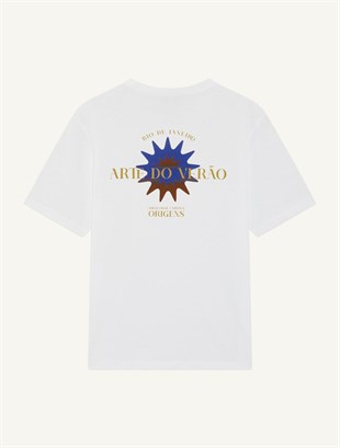 Desenli Kısa Kollu T-shirt