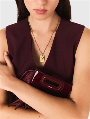 Kova Burcu Taş Detaylı Kolye