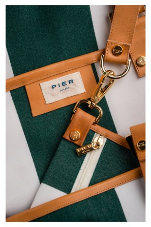 Yeşil Tote Canvas Çanta