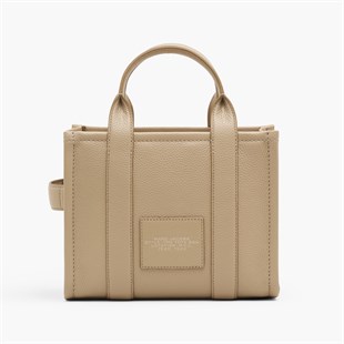 Camel Deri Tote Çanta