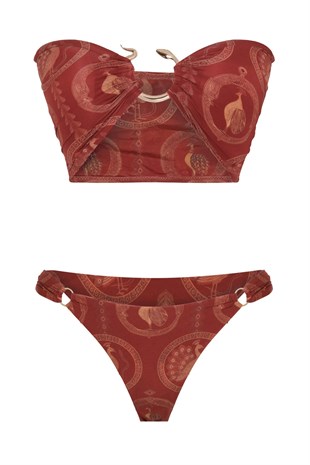 Kırmızı Bikini Set