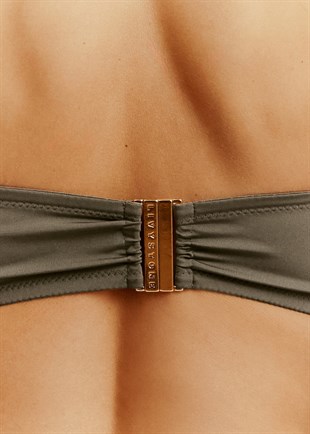 Snake River Haki Bikini Üstü