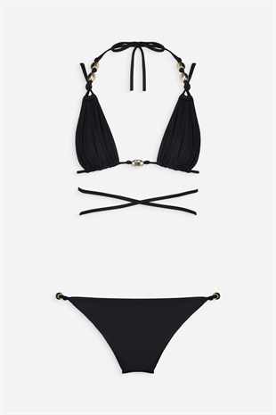 APRICATE Siyah Bikini Set