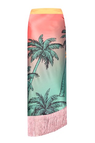 Pembe Midi Pareo