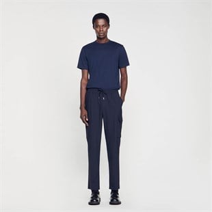 Lacivert Kargo Cep Pantolon