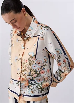 Floral Desenli Gömlek