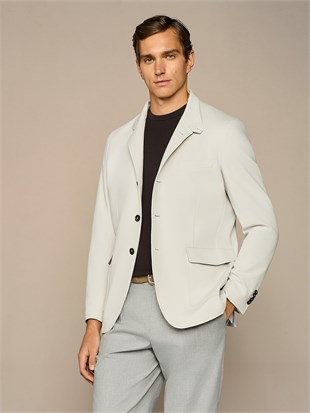 Açık Gri Blazer Ceket