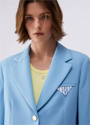 Mavi Blazer Ceket