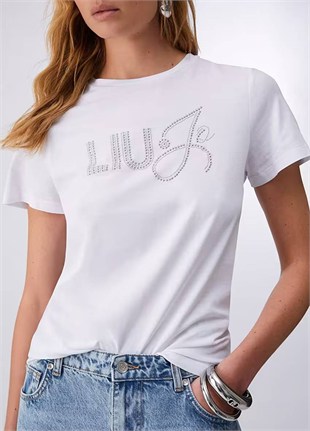 Taş İşlemeli T-shirt