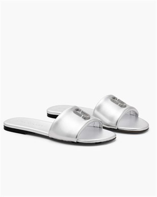Silver Deri Terlik