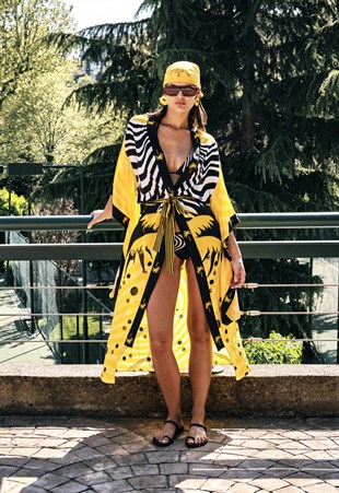 Helena Siyah Kimono