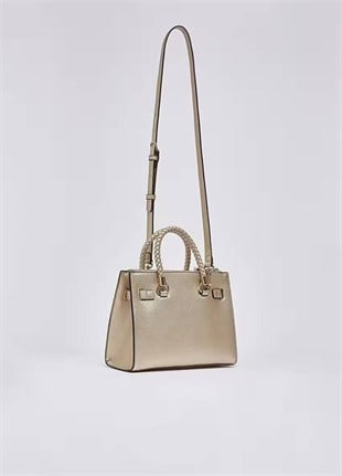 Gold Satchel Çanta