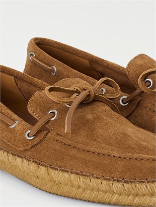 Bağcıklı Süet Loafer