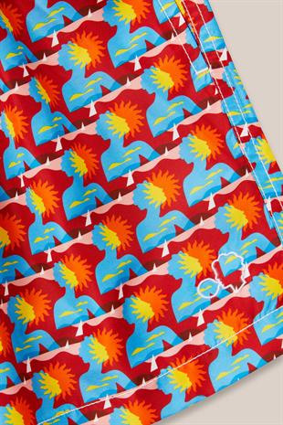 Güneş Desenli Mayo