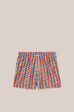 Güneş Desenli Mayo