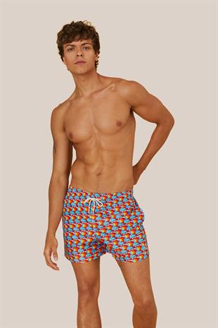 Güneş Desenli Mayo