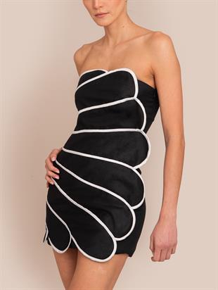 Bloom Straplez Mini Elbise