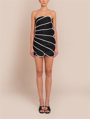 Bloom Straplez Mini Elbise