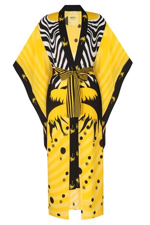 Helena Siyah Kimono