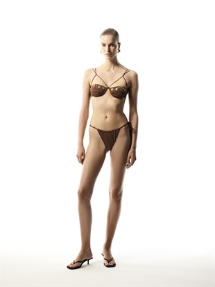 MAMBO Kahverengi Bikini Set