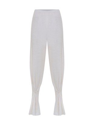 Amalfi Ekru Pantolon