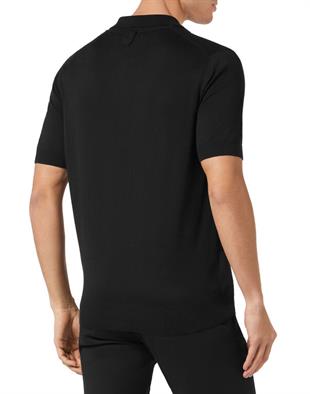 Siyah Polo Yaka T-shirt