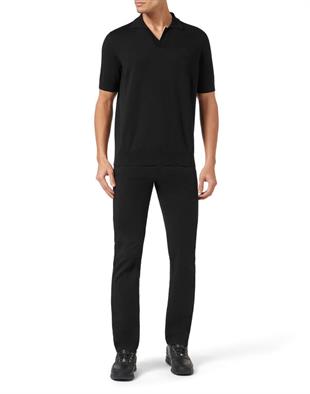 Siyah Polo Yaka T-shirt