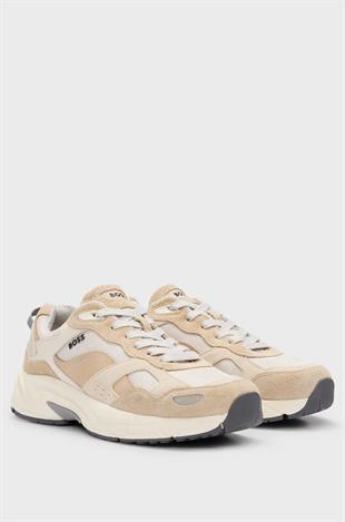 Bej Geçişli Spor Ayakkabı