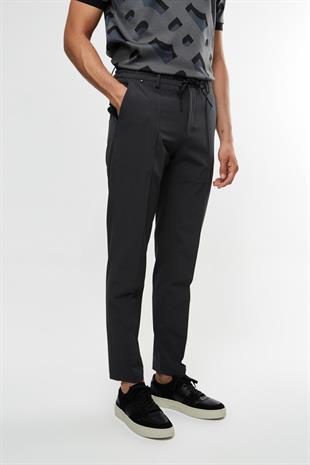Belden Bağlamalı Antrasit Pantolon