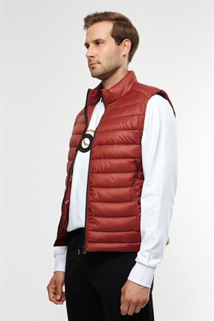 Bordo Puffer Yelek