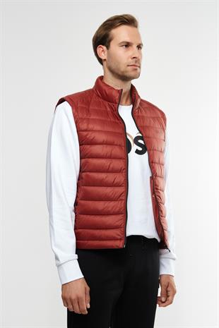 Bordo Puffer Yelek