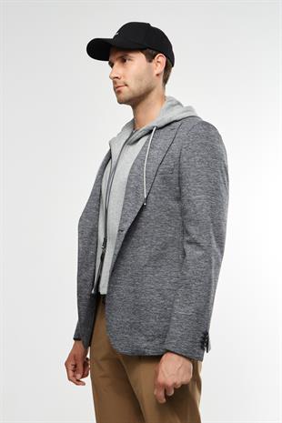 Fermuar Kapama Detaylı Spor Ceket