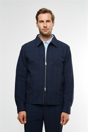 Gömlek Yaka İnce Mont