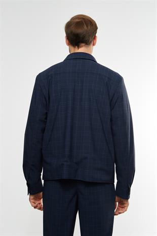 Gömlek Yaka İnce Mont