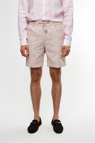 Krem Keten Şort
