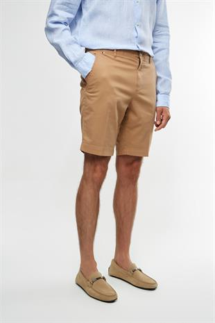 Taba Düz Kesim Şort