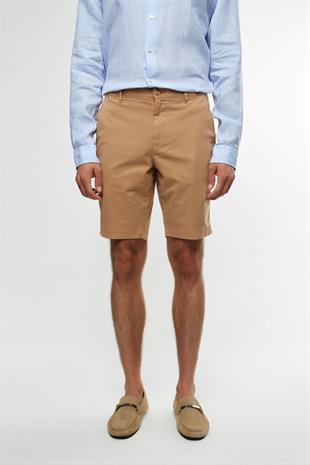 Taba Düz Kesim Şort