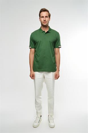Yeşil Polo Yaka T-shirt