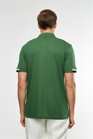 Yeşil Polo Yaka T-shirt