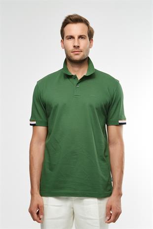 Yeşil Polo Yaka T-shirt