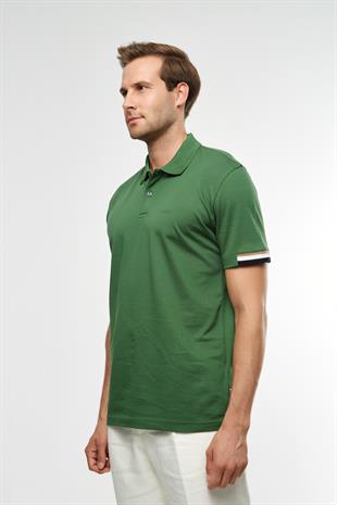 Yeşil Polo Yaka T-shirt