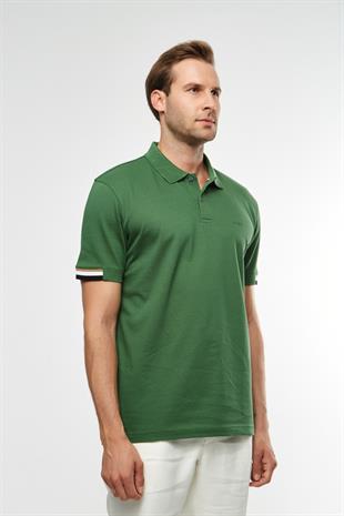 Yeşil Polo Yaka T-shirt