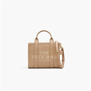 Camel Deri Tote Çanta
