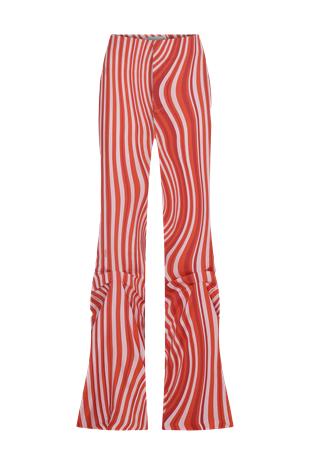 Pembe Desenli Pantolon