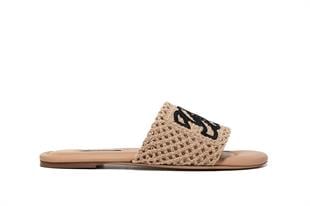 Açık Kahve Örgü Terlik