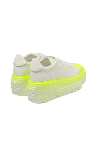 Platform Taban Sarı Degrade Geçişli Kadın Sneaker