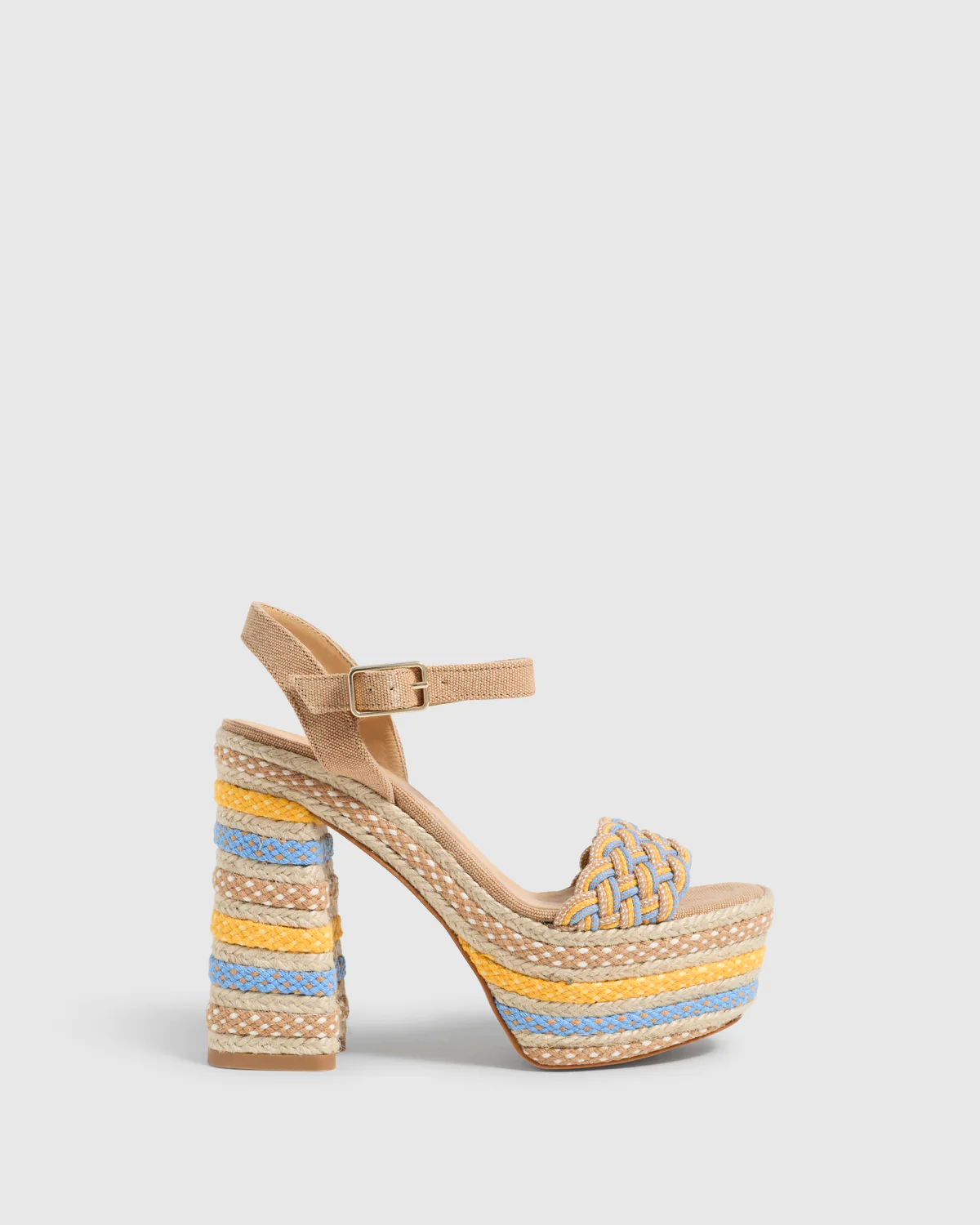 Anne Çok Renkli Topuklu Espadril